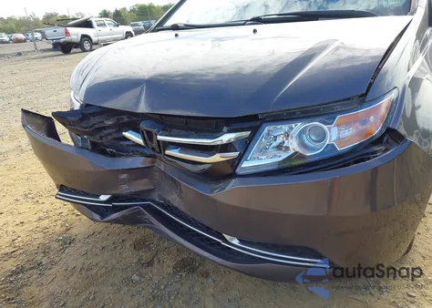 2014 Honda Odyssey Ex-L из США, поврежденный, VIN 5FNRL5H67EB035079